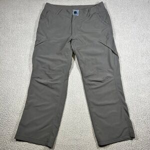 MEC Mountain Equipment Co-op Pants Mens Technical Hiking‎ 36x32 Grey Outdoor